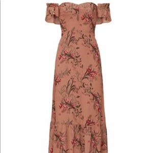 Reformation Butterfly Floral Dress 2R Sold Out
